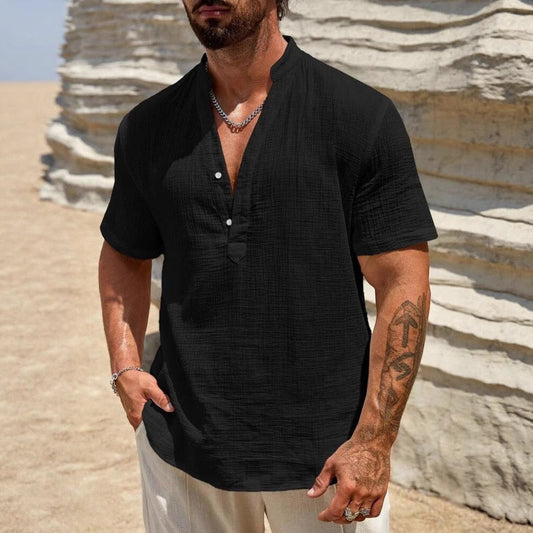 Summer Linen Shirt - CAP FERRAT Collection