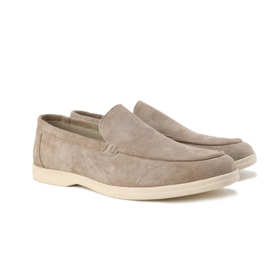 Timeless Elegance Suede Loafers