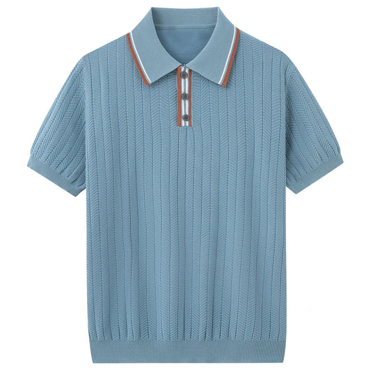 AMALFI Knit Polo Shirt