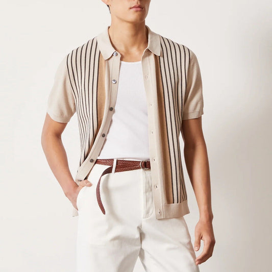 ST BARTH Knitted Polo Shirt
