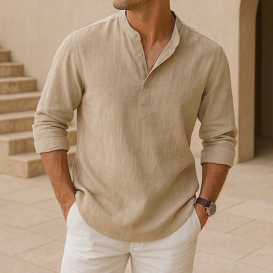 CAPRI Breezy Linen Summer Shirt
