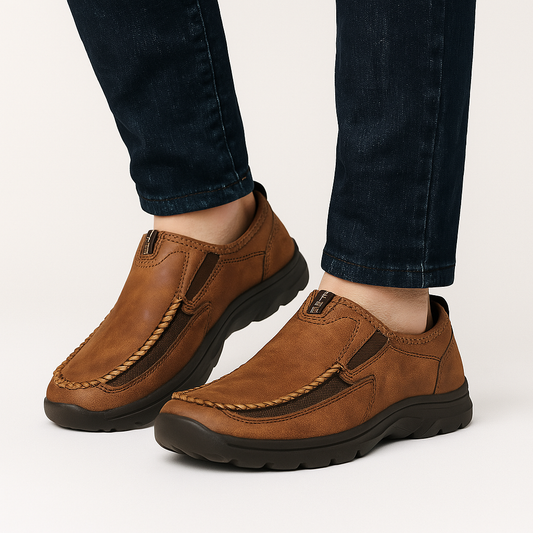 Supremely Comfortable and Breathable Leather Footwear