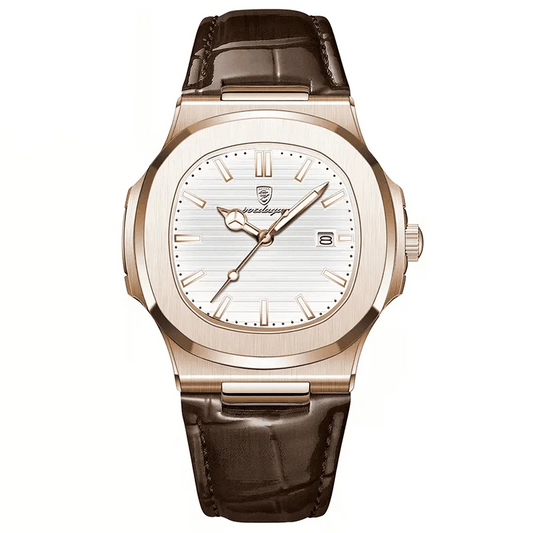 Authentic Leather Nautilus Men's Watch