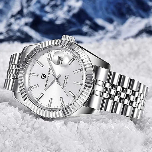 Men's Pagani Design Giovanni Silver Watch